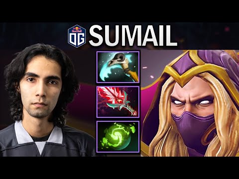 OG.SUMAIL INVOKER WITH 27 KILLS - DOTA 2 7.30 GAMEPLAY