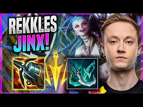 REKKLES TRAINING SOME JINX KRAKEN SLAYER! - G2 Rekkles Plays Jinx ADC vs Miss Fortune! | Season 11