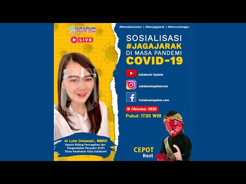 Sosialisasi #jagajarak di Masa Pandemi Covid-19