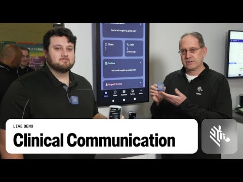 Clinical Communication with the WS101-H Bluetooth Badge | Zebra