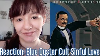 Reaction: Blue Oyster Cult Sinful Love