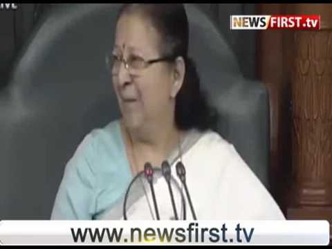 जब पूरा संसद एक बार बोला Happy Birthday To Sumitra Mahajan