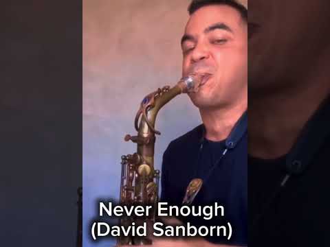 10MFAN METAL SHOWBOAT 7 ALTO MOUTHPIECE. Raphael Max “Never enough” by David Sanborn