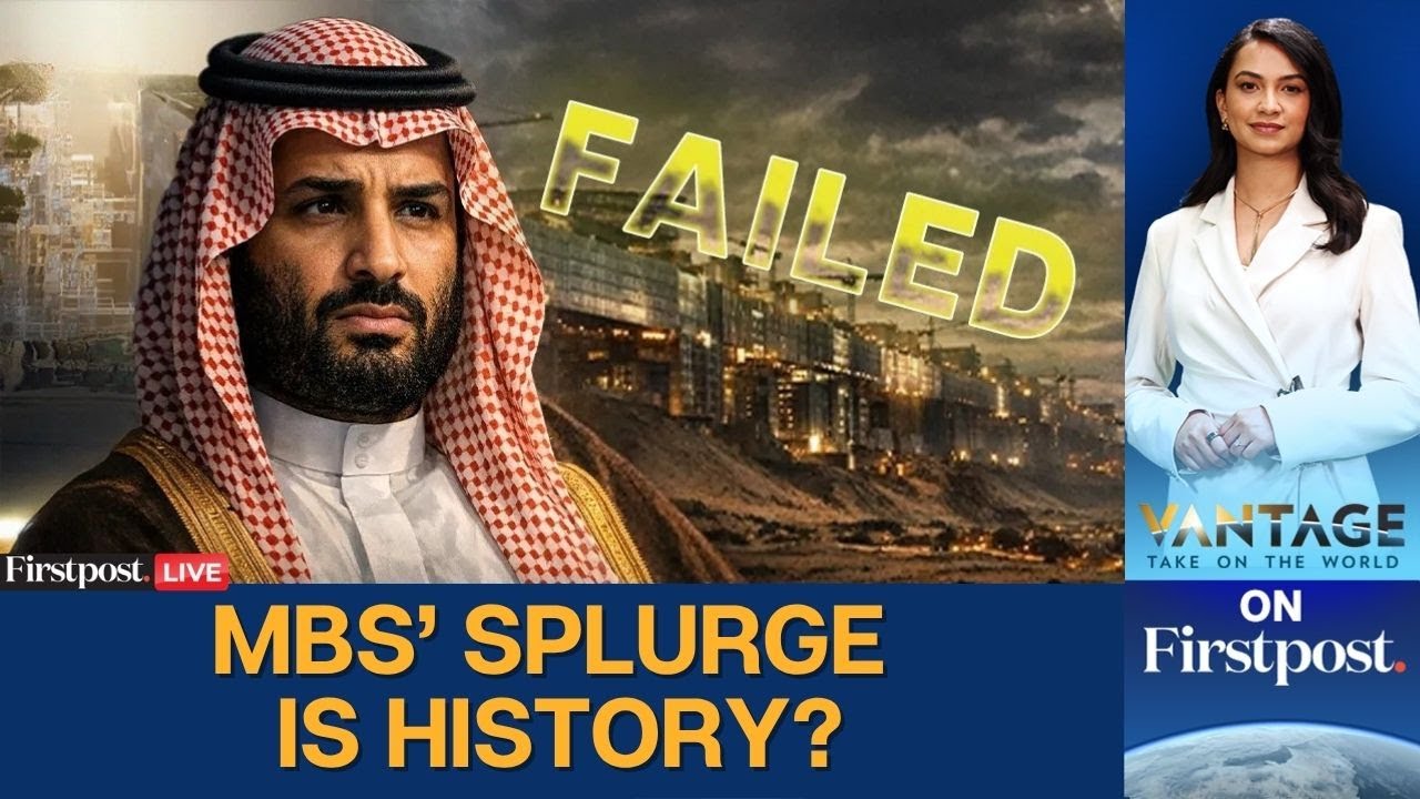 LIVE: Why is Saudi’s MBS Scaling Back Mega Projects Neom, LIV Golf? | Vantage on Firstpost