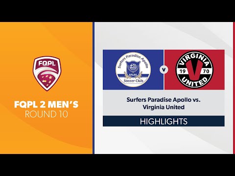 FQPL 2 Men's R10 - Surfers Paradise Apollo vs. Virginia United Highlights