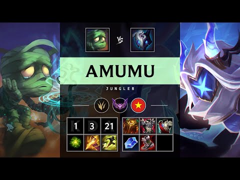 Amumu Jungle vs Kindred - VN Master Patch 25.18