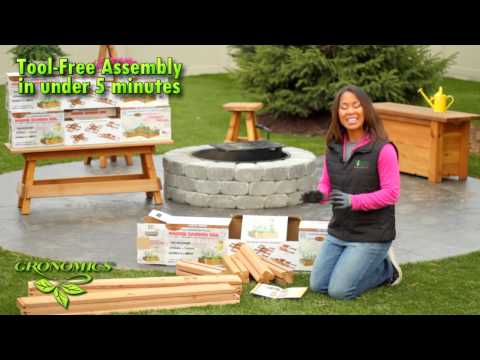 GRONOMICS® Modular Raised Garden Beds - Assembly