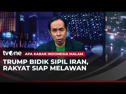 Trump Ancam Fasilitas & Infrastruktur Sipil, Pengamat Geopolitik: Jutaan Rakyat Iran Siap Perang!