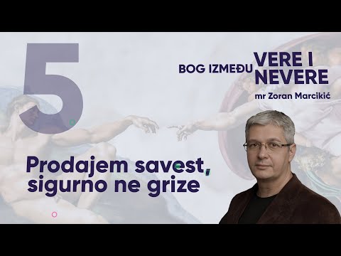 Prodajem savest, sigurno ne grize - mr Zoran Marcikić