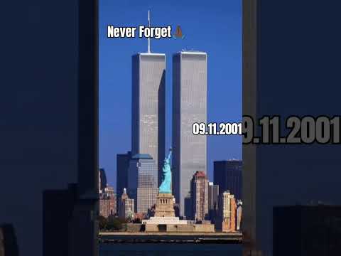 Never Forget 9/11/2001 #worldtradecenter #twintowers #youtubeshorts #tragedy
