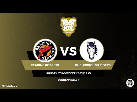 WNBL1: Reading Rockets v Loughborough Riders - 08.10.23