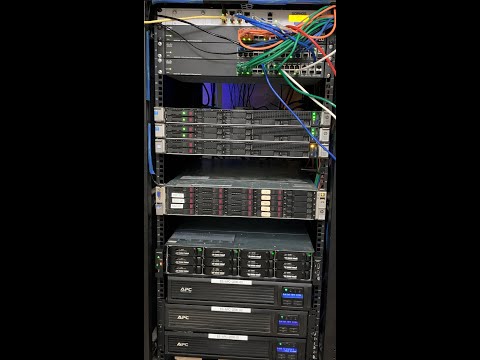 Home Data Center Project - 2022 | HPe Server - Cisco Switches - PFsense Firewall