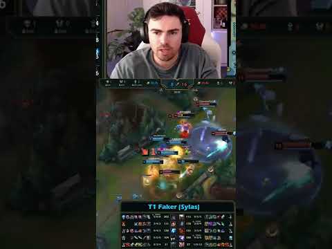 Faker CRAZY play on Sylas 🤯 - League of Legends #shorts