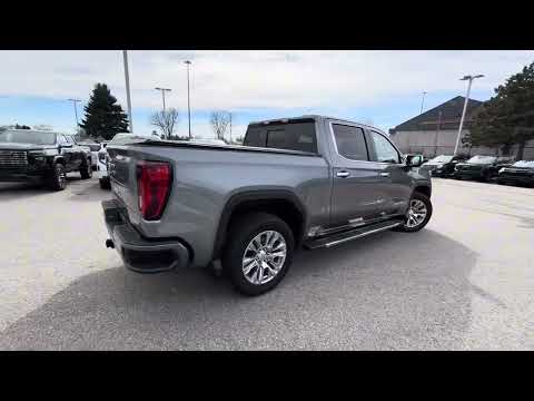2021 GMC Sierra 1500 Crew Cab Short Box 4-Wheel Drive Denali in Gray for sale at Boyer Pickering Chevrolet Cadillac Buick GMC Ltd. in Pickering, ON
