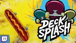 Decksplash - Splatoon with Skateboards?!!! (Multiplayer Gameplay)