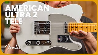 Video thumbnail for All-New Fender American Ultra II Telecaster - Demo & Review by Tarpley Music