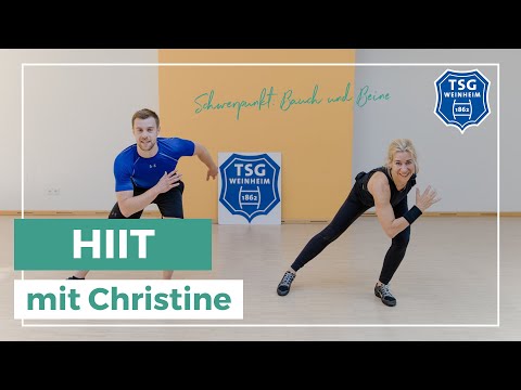TSG Weinheim I HIIT 4 mit Christine I 25 Minuten
