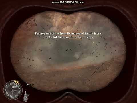 Call of Duty 2, walkthrough on Veteran, Ch 4 The Battle of El Alamein,part 1 The Diversionary Raid