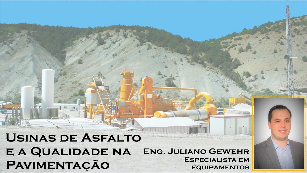 Minicurso New Roads: Usinas de Asfalto e a Qualidade na Pavimentação