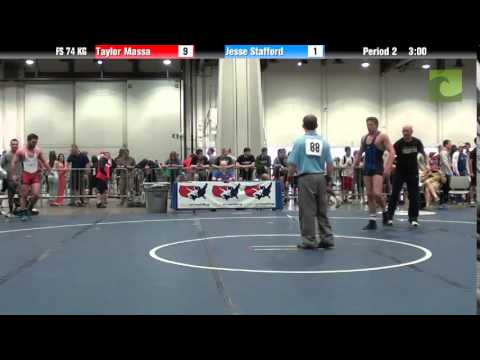 Mens FS FS 74 KG - Taylor Massa vs. Jesse Stafford