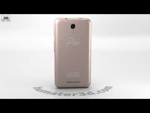 Alcatel OneTouch Pixi First Rose Gold 3D model by 3DModels.org