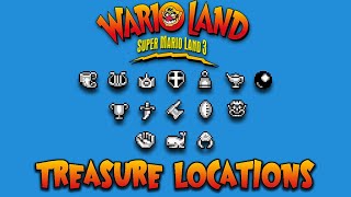 Wario Land 1 - All Secret Treasures