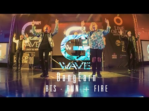 Cover dance - BangEarn cover BTS(방탄소년단) - RUN + FIRE(불타오르네) [G-WAVE THAILAND 2016]