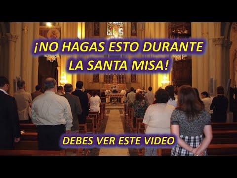 10 Mistakes You Could Be Making at Mass! Watch This Video