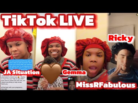TikTok Live with MissRFabulous | The Reality of the JA Situation! Ricky & Gemma Join the Live
