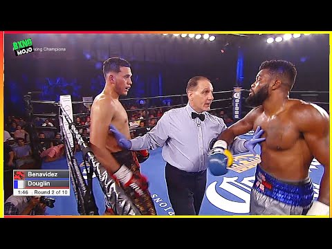 David Benavidez (USA) vs Denis Douglin (USA) - KNOCKOUT, BOXING HD