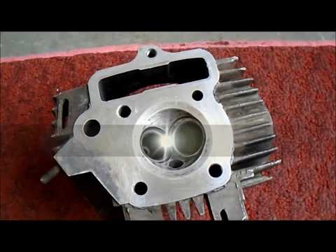 How to assemble bike engine head/ cylinder head