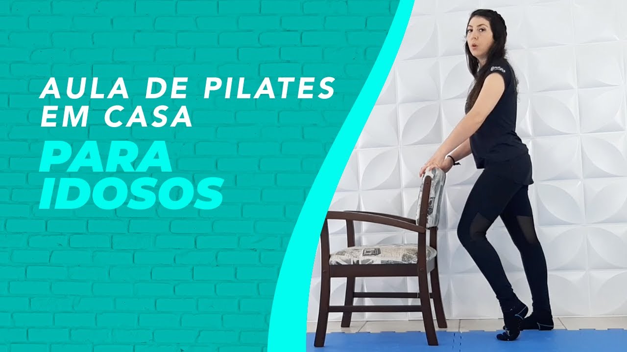 Aula de Pilates para Idosos em casa