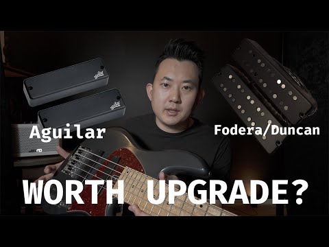 Swapping Pickups on My Fodera Standard Classic | Aguilar DCB vs. Fodera/Duncan A/B Test