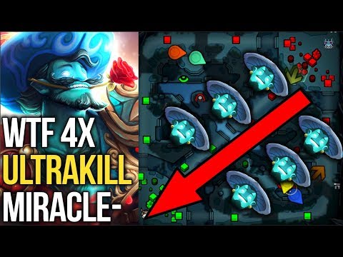 Miracle- Storm Spirit WTF?! IS THIS 4x Ultra Kill Fountain Diving Unlimited Mana - Dota 2