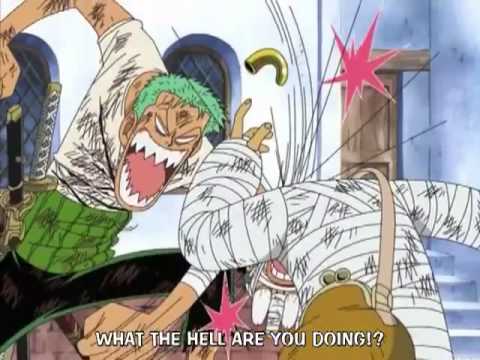 Usopp imitating Crocodile Engish Sub   YouTube
