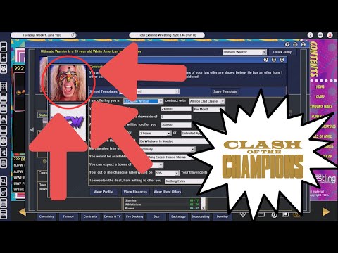 TEW Series - WCW 1993 - Episode 34: Clash of the Champions XXIII + WARRIOR TIME??