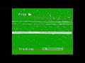 Real VCR VHS Static Glitch FLASHING LIGHT WARNING Green Screen Chroma Key 4 3 Analog Video Tape