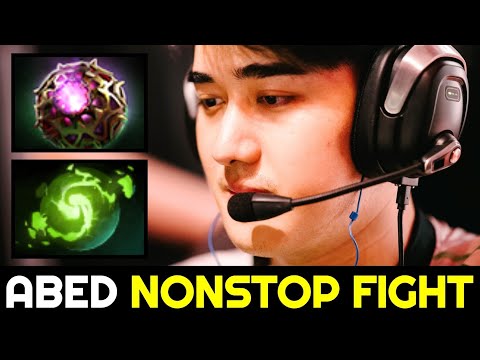 ABED Magnus Nonstop Fight with Refresher & Octarine Core Build 7.32d Dota 2