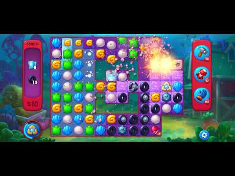 Fishdom Hard level 10809 no boosters フィッシュダム ハード