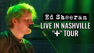 Ed Sheeran freestyles backstage in Nashville | Tour Diary