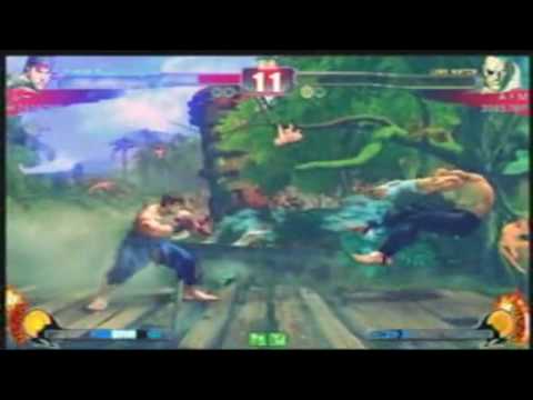 SF4:Aojiru Guile (Bi),Fuudo (Ry) vs Zangitan (Za),AFM (Sa) - TRF 2on2 Tournament - 09-04-2010