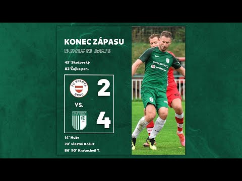 FC Sparta Brno : FC Dosta Bystrc - Kníničky 2:4 (1:1)