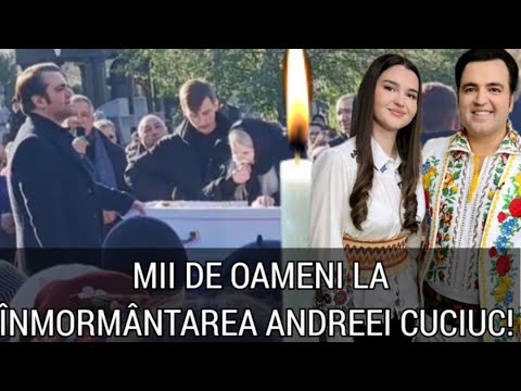 Andreea, daughter of artist Igor Cuciuc, led on her last journey! The hardest moments.