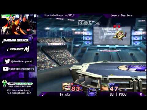 SG at GU 6.2 Losers Quarters: Twisty (Wario) vs BS Poob (Donkey Kong)