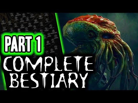 The Complete Cthulhu Lovecraftian Mythos Bestiary [Part 1]