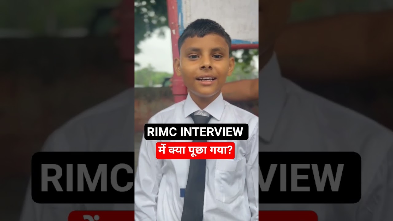 RIMC INTERVIEW JUNE 2025 #foundationsclasses #sainikschool #rimcexam #rimc2025 #rms