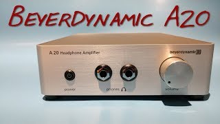 Video thumbnail for BeyerDynamic A20 Amplifier _(Z Reviews)_ German Doorstop by Z Reviews