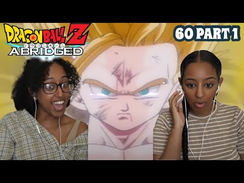 WE GOT CHILLS | DragonBall Z Abridged Episode 60 - Part 1 | Reaction **we never watched DBZ**