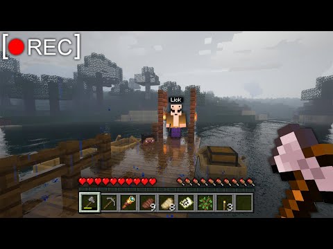 LICK AVVISTATO nel MIO MONDO di MINECRAFT!!