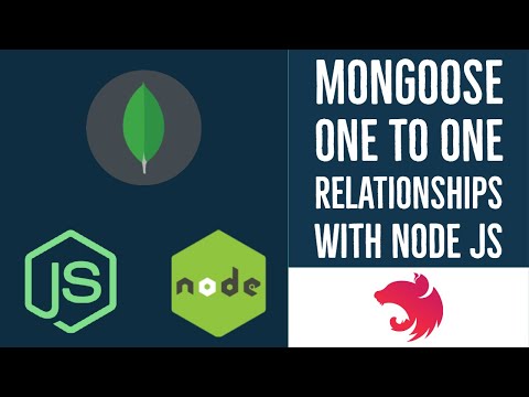 Node JS with Mongoose one to one relationships 04